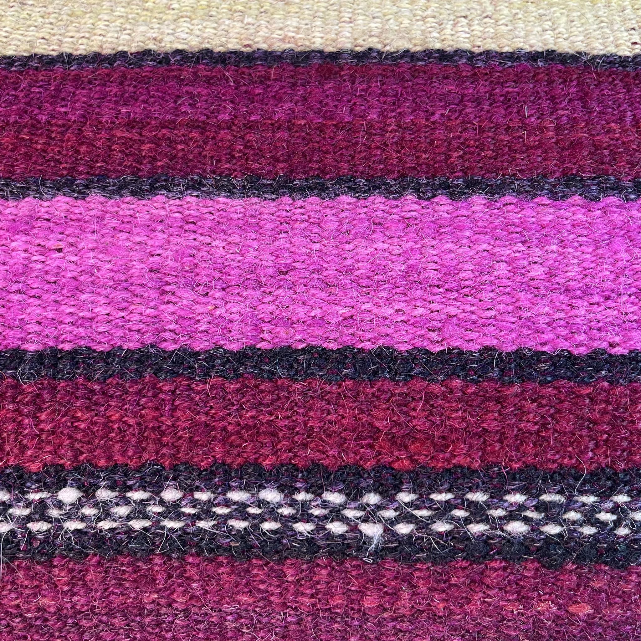 Vintage turkish kilim cushion cover, 30 x 50 cm