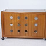Danish Design phonograph cabinet audio sideboard in teak, 1960s