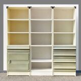 Set of 3 Guy Bernard cabinets for Meurop # Vintage 70s