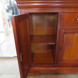 Sideboard - Long entrance cabinet - 1 drawer - 3 doors - solid wood - Louis Philippe