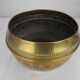 old gilded brass flower pot shabby chic old brass flowers pot