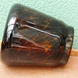 Murano blown glass spotted vase