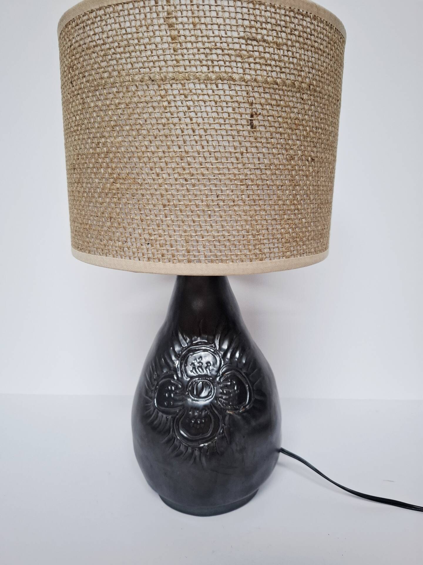 Lampe céramique vintage
