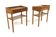 2 tables de chevets scandinaves en teck, Suède, 1960