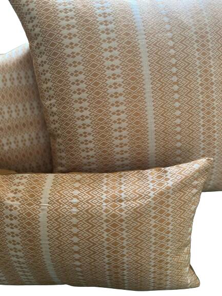 Kachin Caramel Cushion