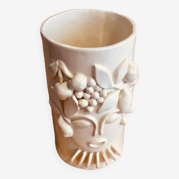 Vase brut céramique artisanal