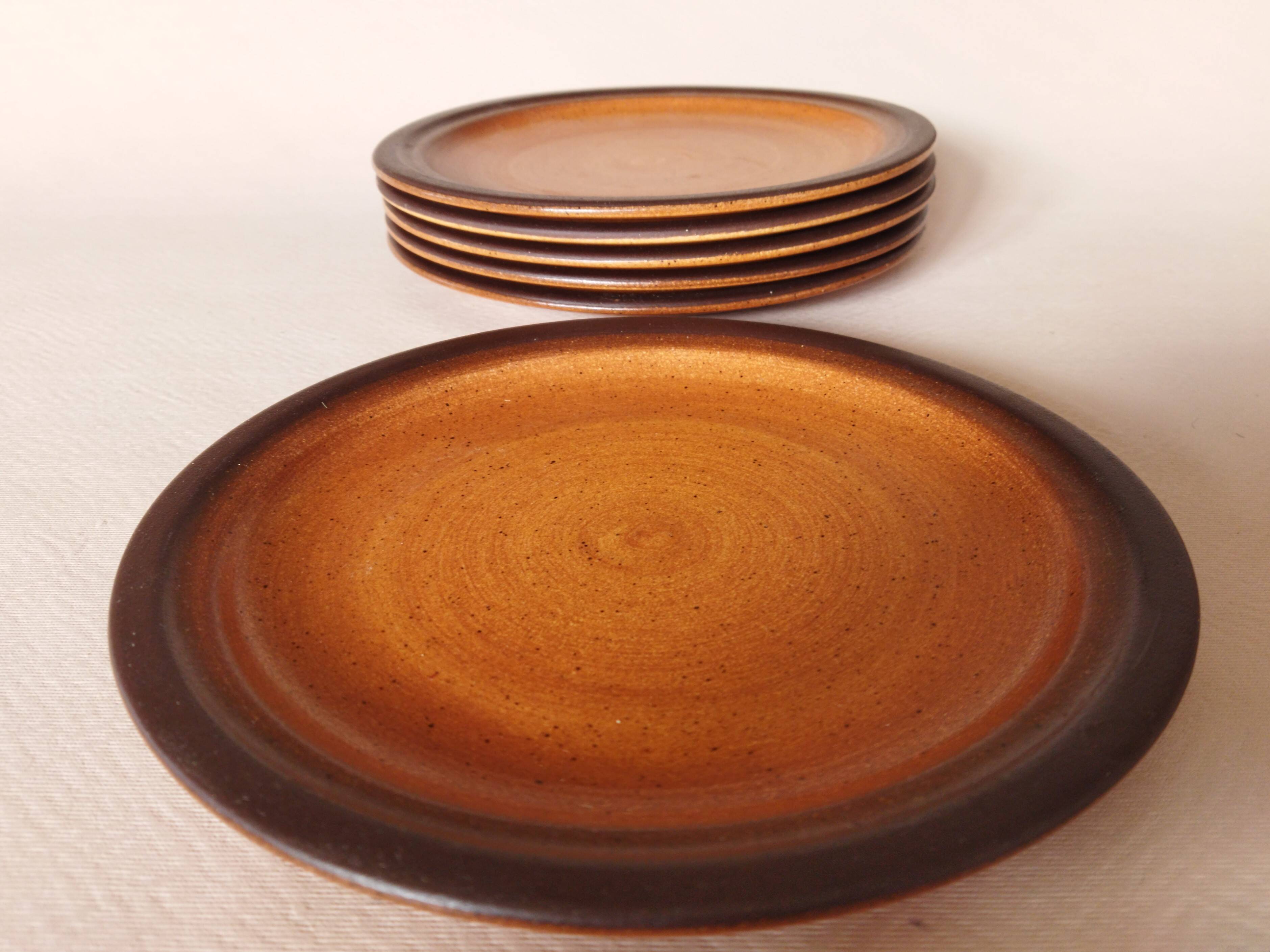 6 assiettes à dessert St Amand Meylan