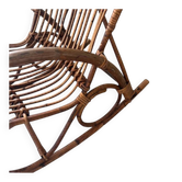 Rattan rocking chair