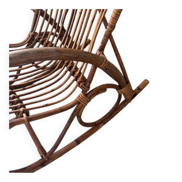 Rocking chair rotin
