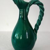 Pichet en céramique vernissée France, années 50