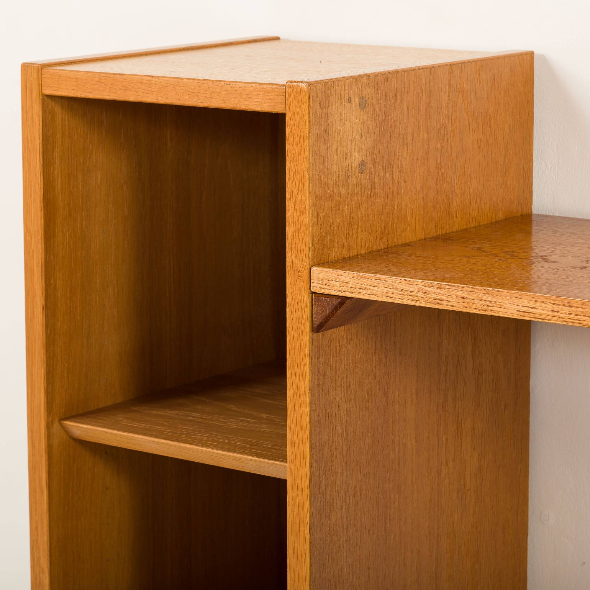 Modular Oak desk by Hundevad, Denmark, 1970s