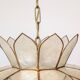 Pair of Lotus mother-of-pearl pendant lights