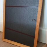 Set of 2 wooden frames with gilded edging