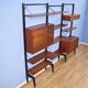 Teak wall unit by Poul Cadovius for Royal System Denmark, 1960s