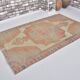 Orange & Beige Wool Handmade Rug sku 2607