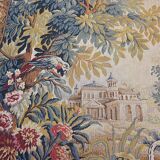 Tenture murale vintage de style Aubusson par Jules Pansu, années 1970/80