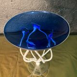 Murano, stretched glass standing cut. 1960