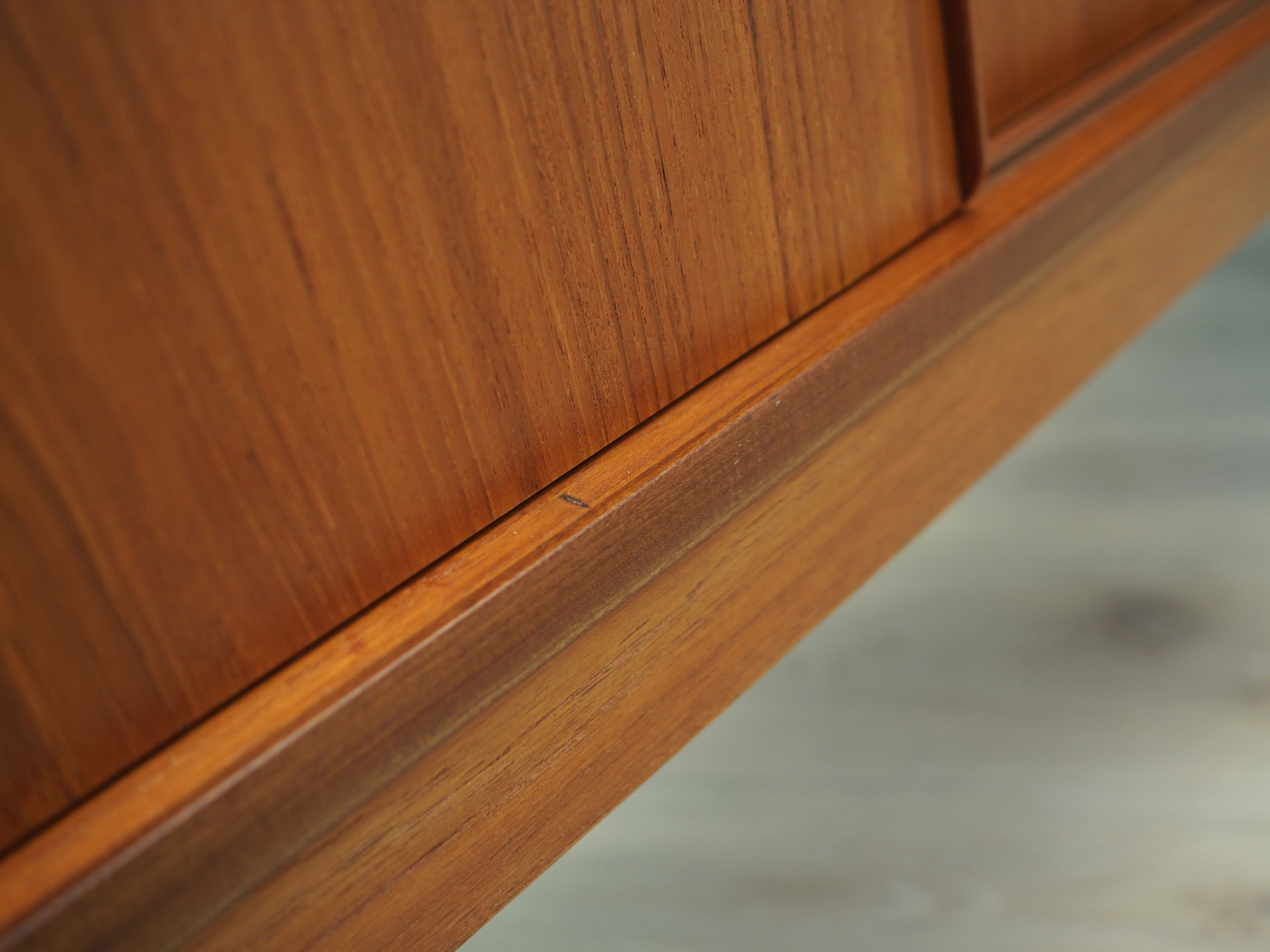 Teak highboard, Danish design, 1960s, production: Denmark