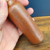 Petite bouteille en grès vase soliflore