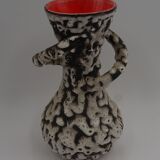 Vase 2 handles Vallauris Fat lava