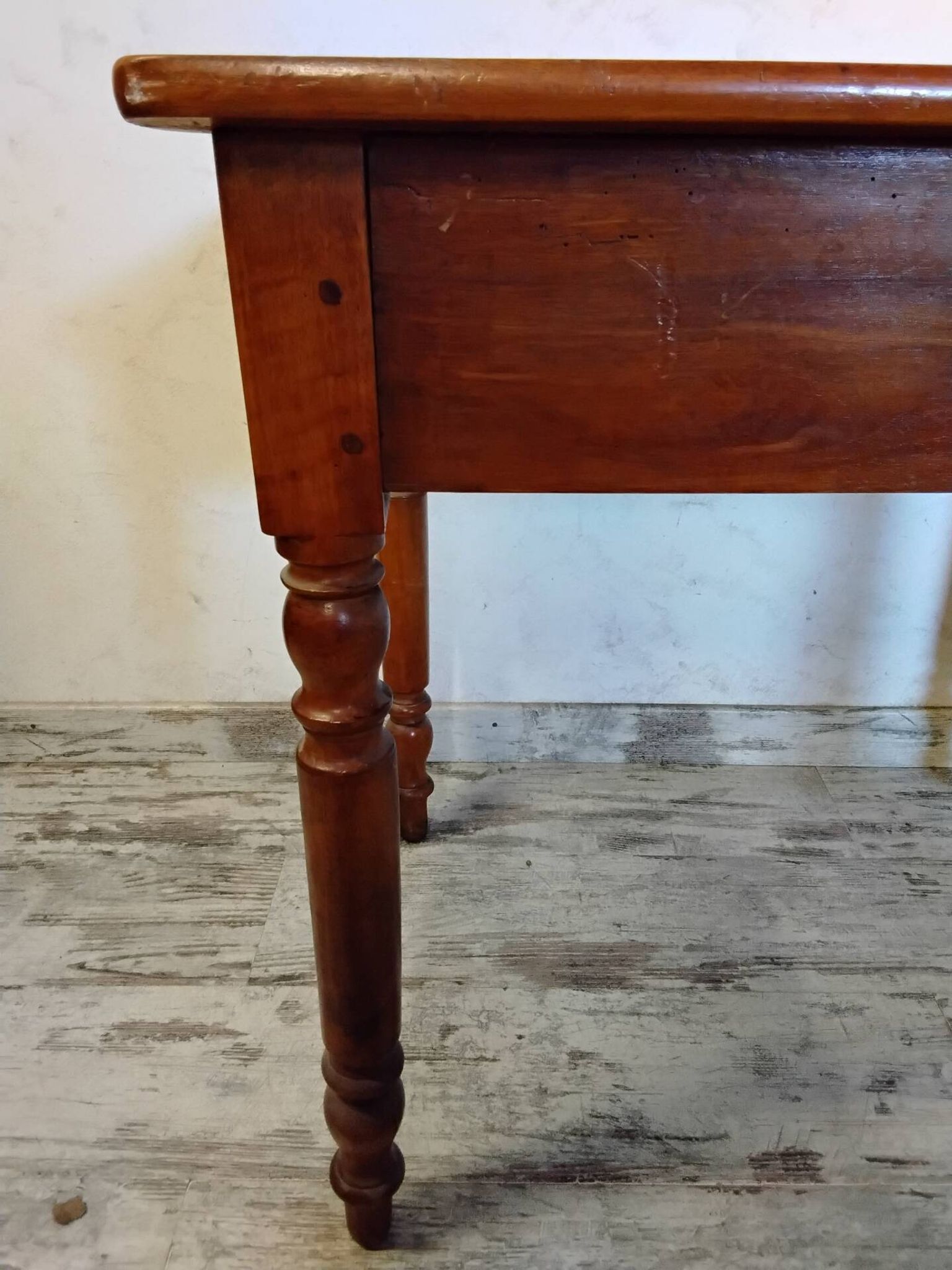 Old wooden table