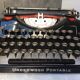 Old Underwood portable typewriter