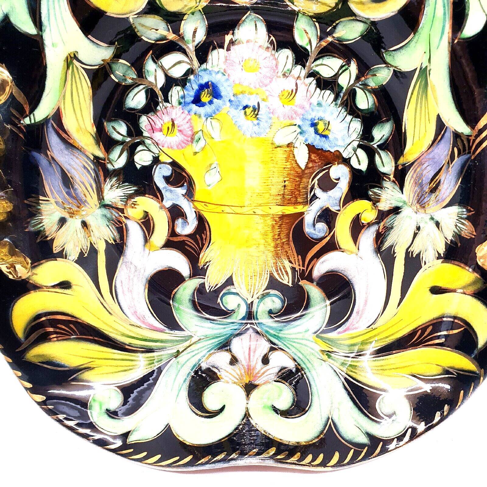 Wall dish spoiler quaregnon belgium vintage art deco collection