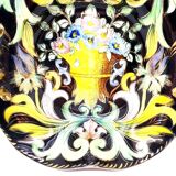Plat mural becquet quaregnon belgique vintage collection art déco