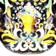 Wall dish spoiler quaregnon belgium vintage art deco collection
