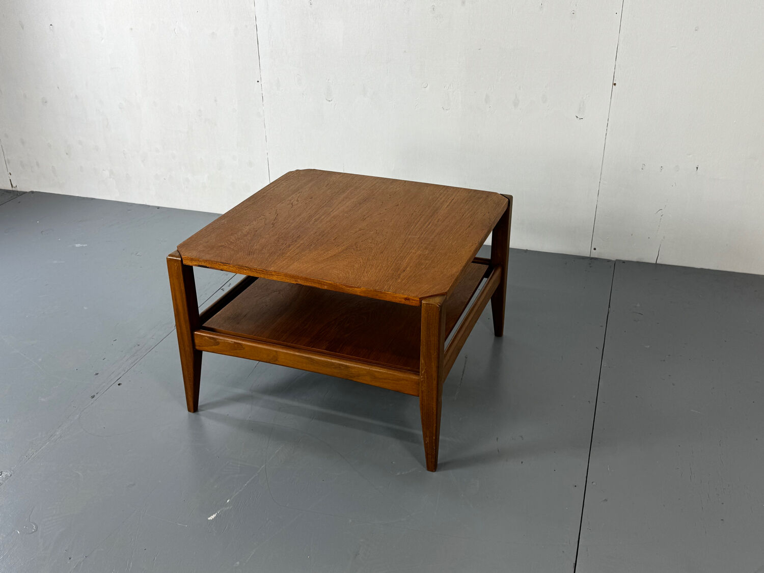 Scandinavian Danish Teak & Formica Coffee Table, 1960s