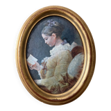 Helca medallion painting