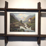 Mountain, streams