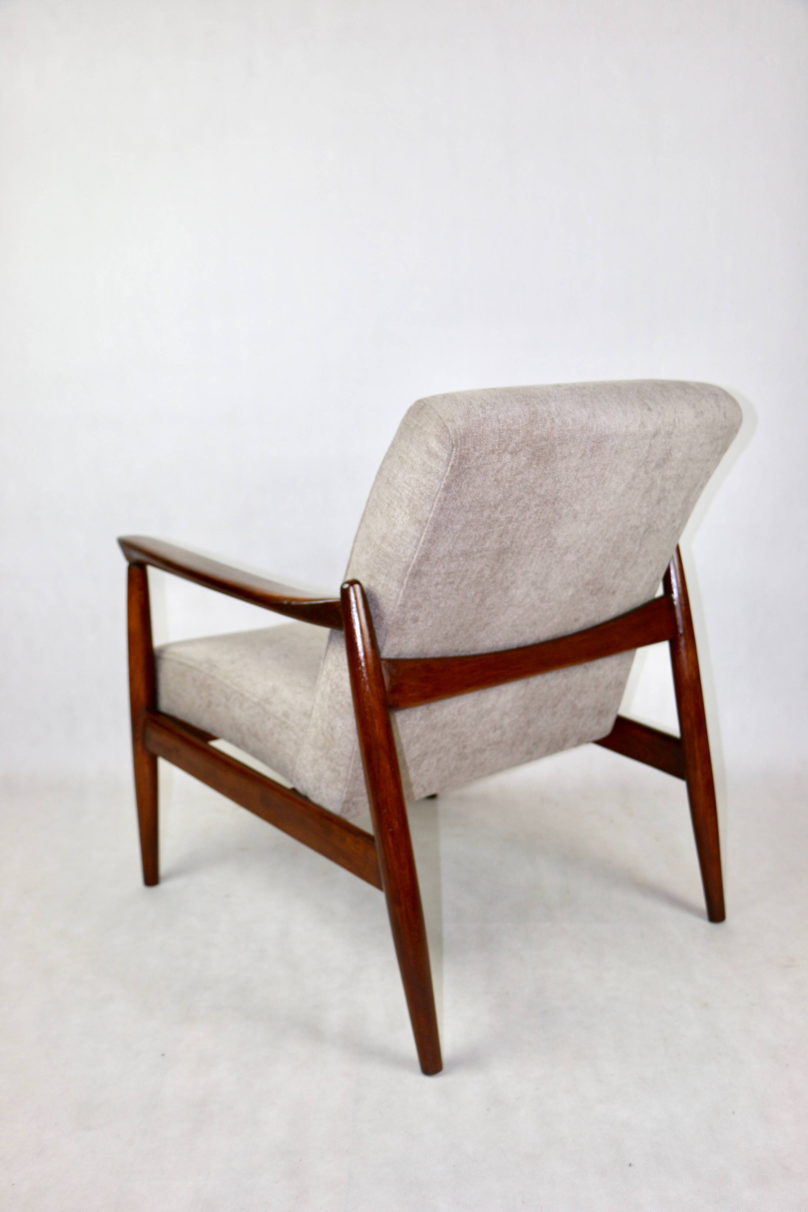 Beige GFM-64 Armchair attributed to Edmund Homa, 1970s