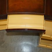 Art Deco Desk Ralph Lauren Macassar & leather