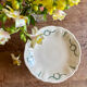 Compote dish or antique footed plate in ironstone - Villey de Longc