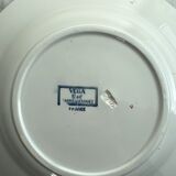 Set of 12 Sarreguemines deep plates, Vega collection