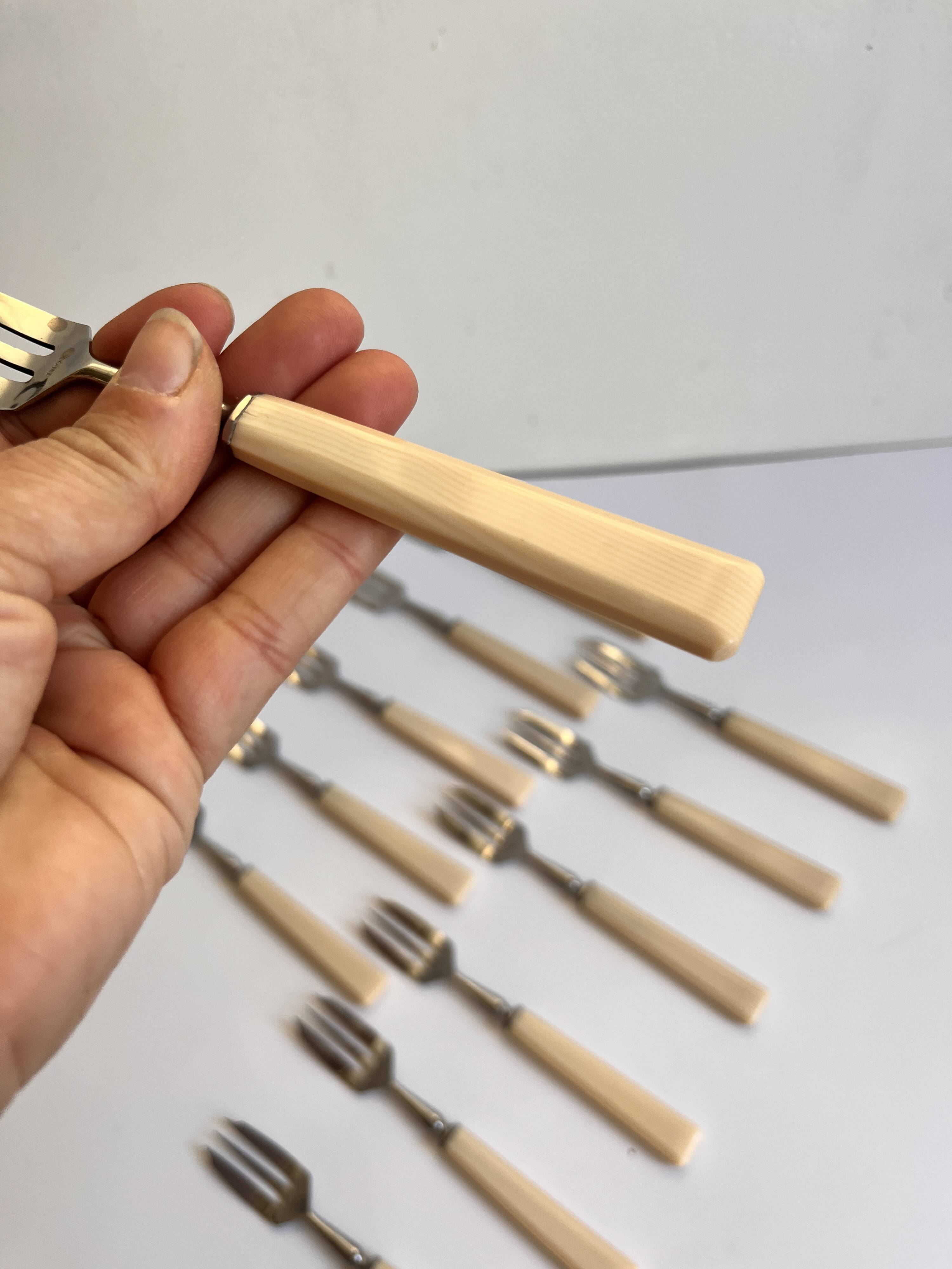 Vintage dessert forks
