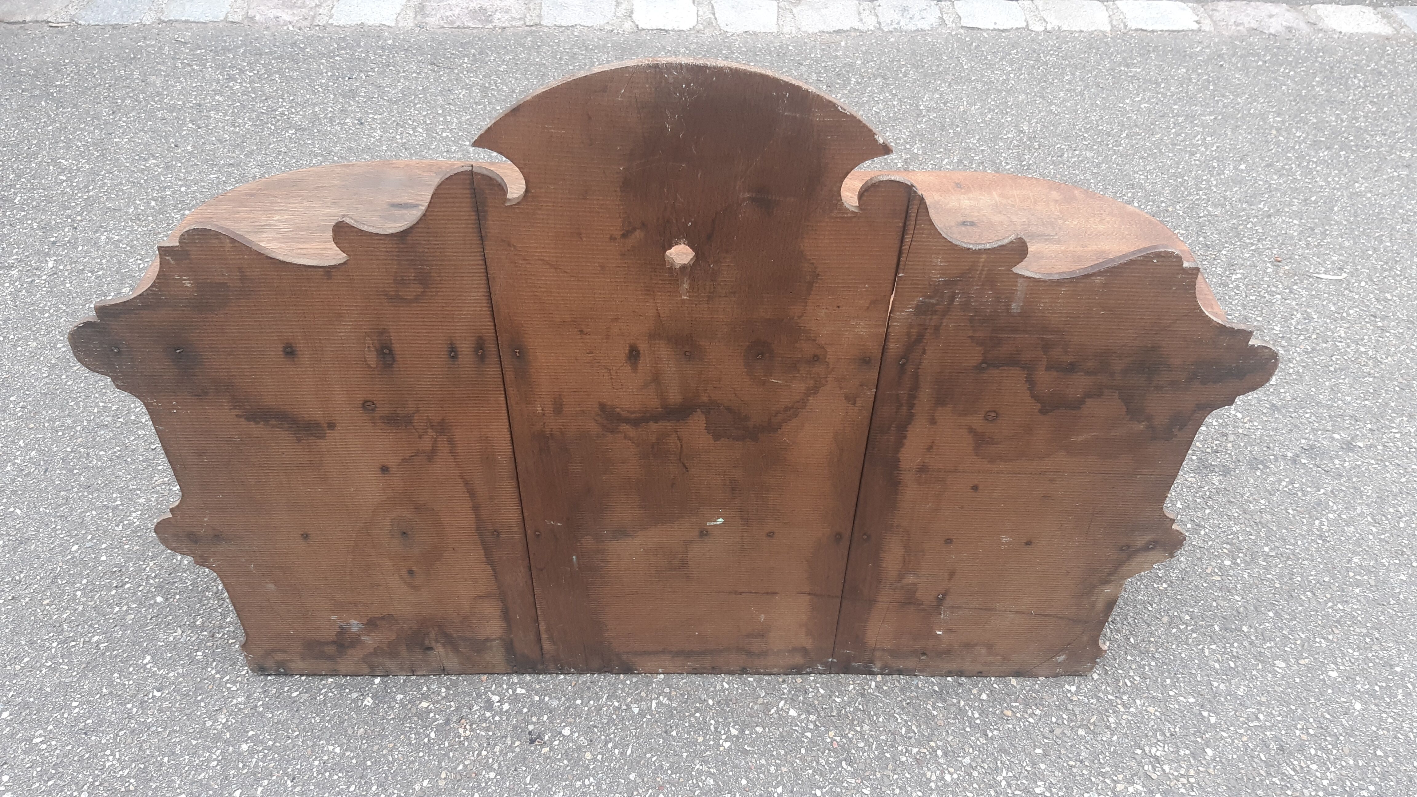 Old bistro shelf early twentieth century