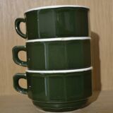 Set of 3 cups bistrot
