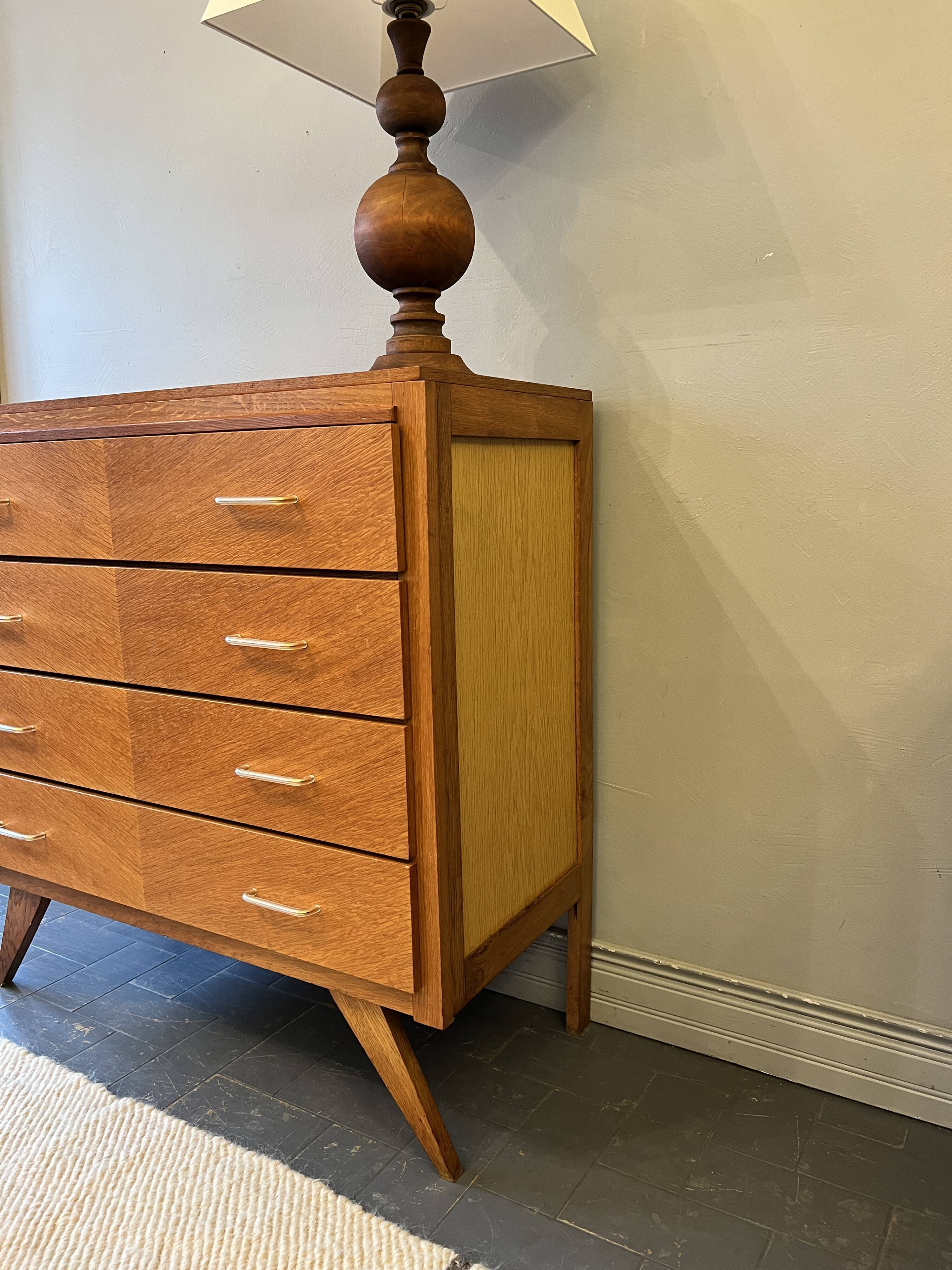 Vintage dresser compass feet