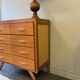Commode vintage pieds compas
