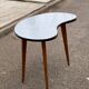 Table d'appoint scandinave haricot 1960
