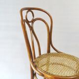 2 engelstuhl bistro chairs from Kohn n°36 around 1900 canned