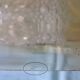Scandinavian style glass pendant light