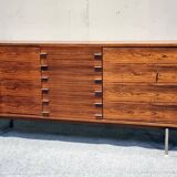 Swiss Form Scandinavian Sideboard in Rosewood from the 60s