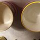 Ceramic pot cover decor with chickens