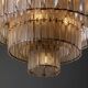 Tiered Crystal Chandelier, 1960s, Czechoslovakia