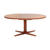 Round to oval danish dining table, Denmark, 1960’s