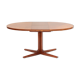 Round to oval danish dining table, Denmark, 1960’s