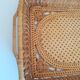 Old flat basket
